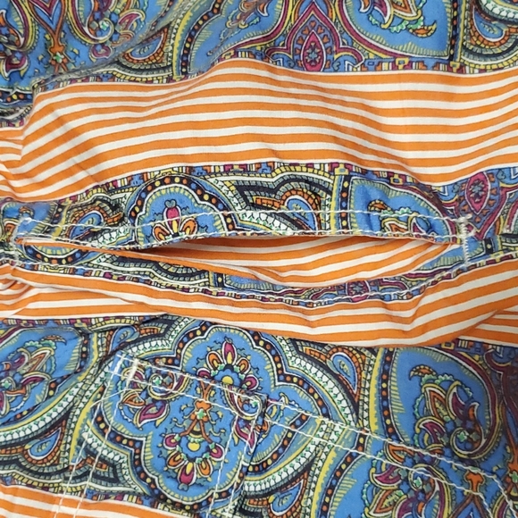 Polo by Ralph Lauren multicolor strips floral swimming trunk men size L - Picture 7 of 9